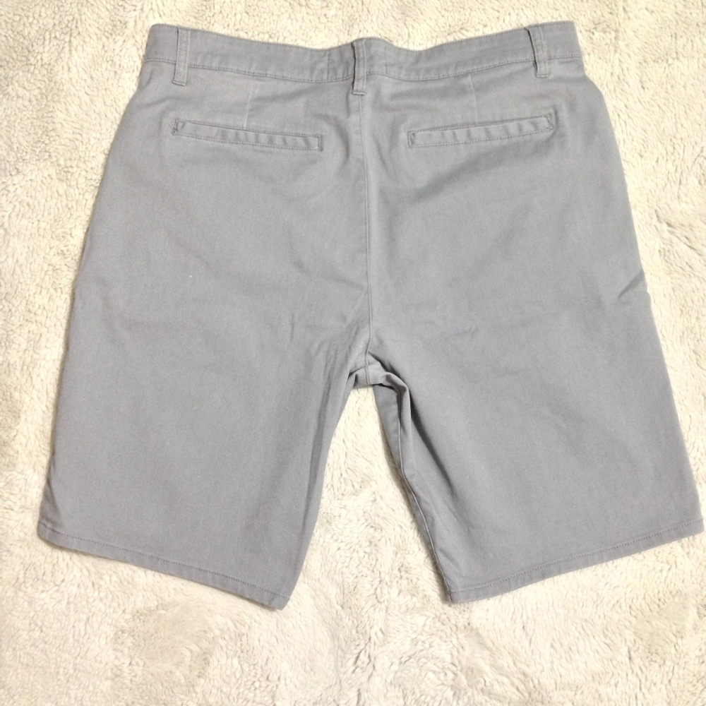 Urban Heritage | Gray Flat Front Men Shorts | Size 36 - Picture 2 of 7